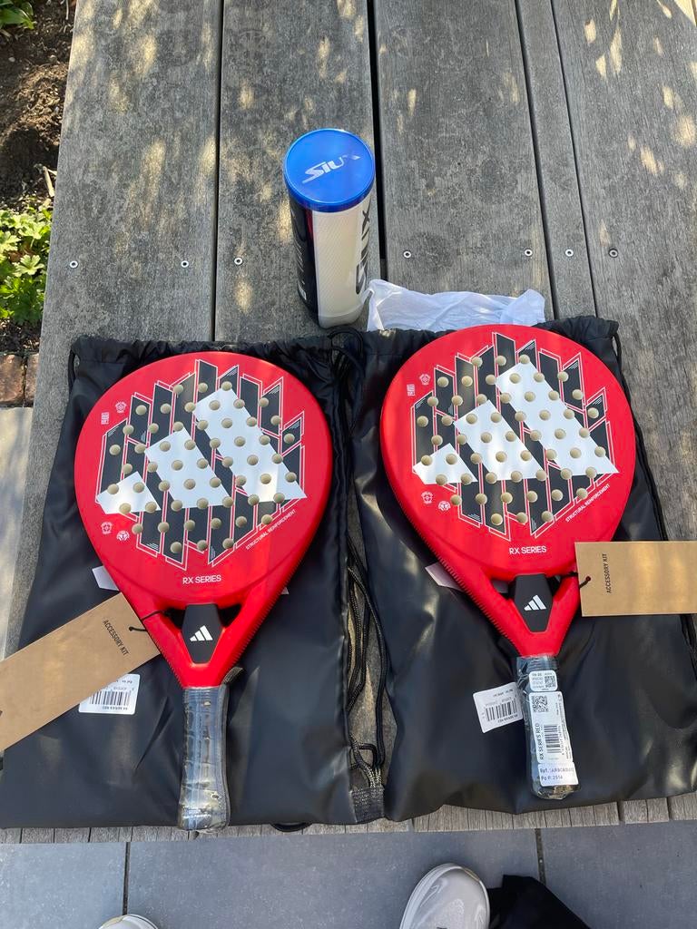 Adidas RX Series Padel Racket Rood - Nieuw met tas, Ophalen of Verzenden, Nieuw, Padelracket
