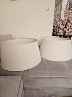 Grote lampenkappen, Huis en Inrichting, Ophalen of Verzenden, Beige, Rond, 50 cm of meer