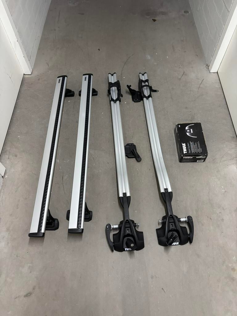 Thule WingBars dakdrager voor BMW & Peugeot, Ophalen, Zo goed als nieuw