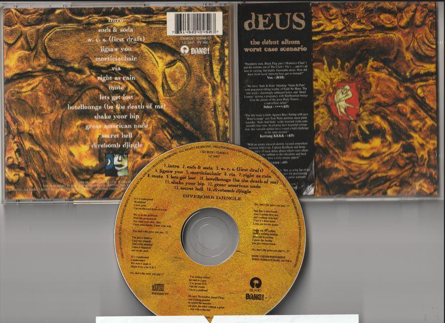 dEUS - Worst Case Scenario, Ophalen of Verzenden, Gebruikt, Alternative