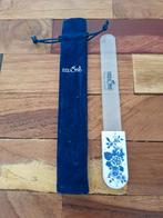 Herome glasvijl Delftsblauw, Ophalen of Verzenden, Zo goed als nieuw, Overige typen