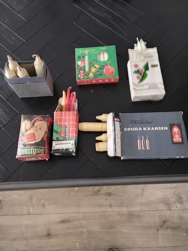 OUDE KAARSEN, Ophalen of Verzenden, Gebruikt