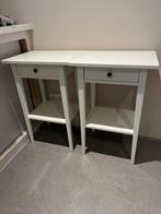 2 ikea hemnes nachtkastjes wit, Ophalen, 55 tot 70 cm, Zo goed als nieuw, 45 tot 65 cm