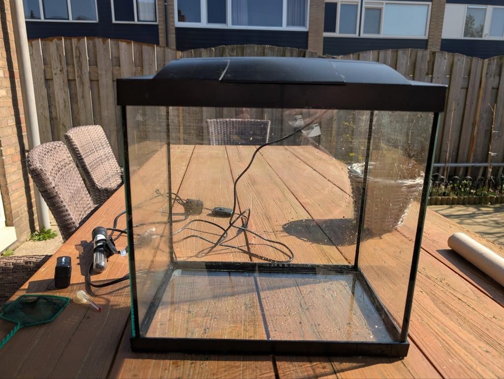 Aquarium Superfish, Ophalen, Gebruikt, Leeg aquarium