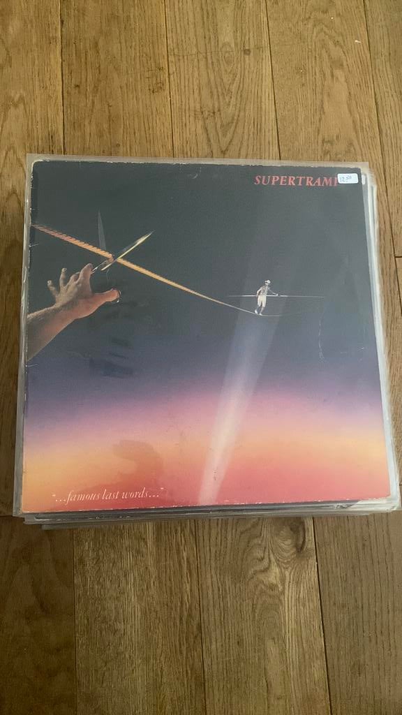 Lp supertramp, famous last words, Ophalen of Verzenden, Zo goed als nieuw, Overige formaten