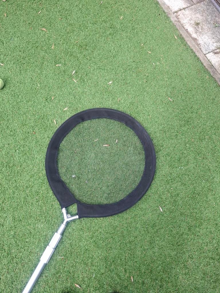 Uitschuifbaar koi net, Ophalen, Gebruikt