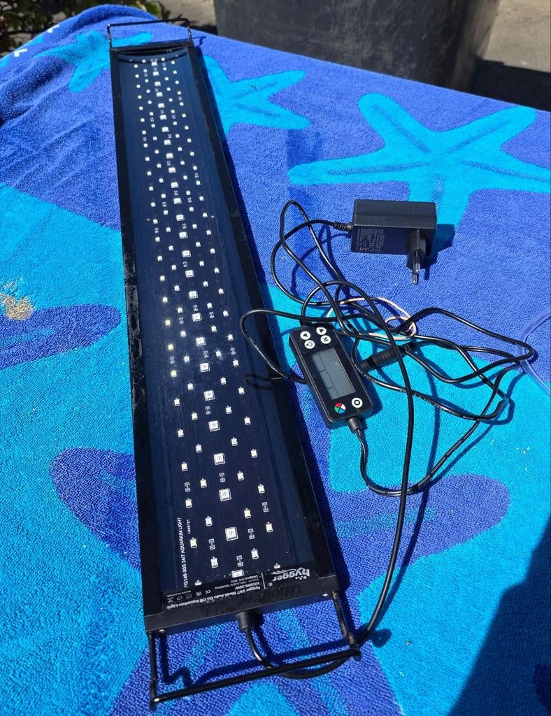 Hygger WRGB ledlamp aquarium 26W, Tuin en Terras, Ophalen, Gebruikt