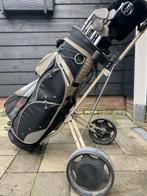Complete Golftas op een trolley met clubs/ballen, Ophalen, Gebruikt, Set