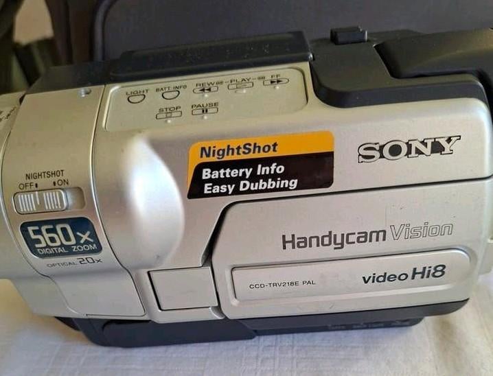 Sony Handycam Hi8 videocamera CCD-TRV218E PAL, Ophalen of Verzenden, Hi 8, Camera