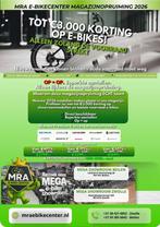 MEGA OPRUIMING BIJ MRA E-BIKE CENTER! OP=OP WEES SNEL! EBIKE, Gazelle, Ophalen of Verzenden, Zo goed als nieuw, 50 km per accu of meer