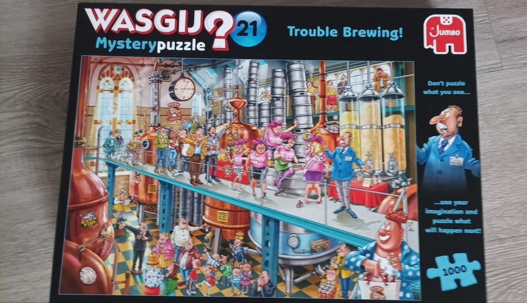 Wasgij puzzel, Hobby en Vrije tijd, Denksport en Puzzels, Ophalen, 500 t/m 1500 stukjes, Zo goed als nieuw
