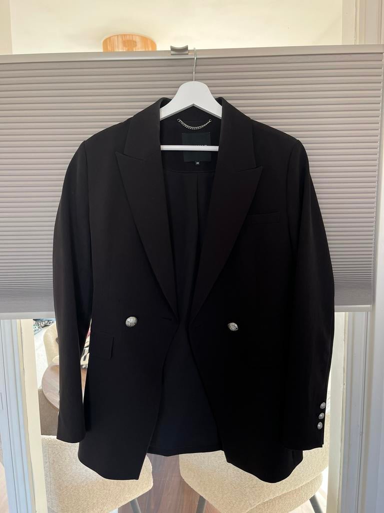 Nikkie blazer, Kleding | Dames, Ophalen of Verzenden, Zo goed als nieuw, Zwart