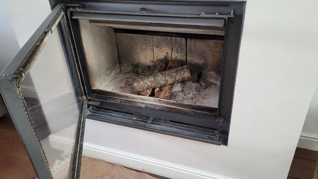 Barbas houtkachel, Ophalen, Gebruikt, Houtkachel, Inbouw