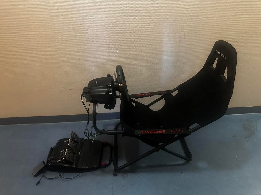 Logitech G920+ Playseat Challenge Xbox met Doos, Spelcomputers en Games, Spelcomputers | Sony PlayStation Consoles | Accessoires