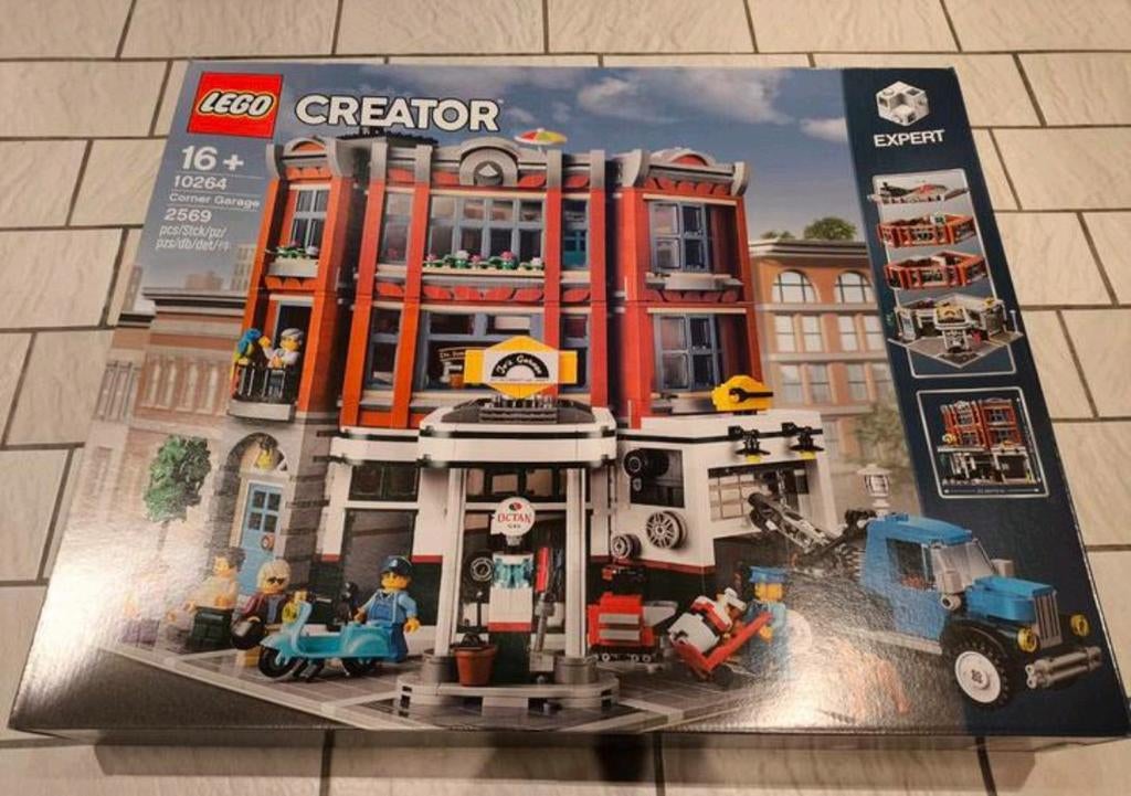 LEGO Creator Expert Corner Garage 10264 nieuw, Kinderen en Baby's, Speelgoed | Duplo en Lego, Ophalen, Nieuw, Complete set, Lego