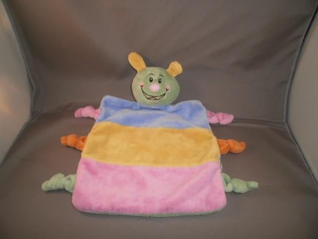 ergee kik rubs doudou gekleurd met knisper regenboog kleur, Overige merken, Overige typen, Ophalen of Verzenden, Zo goed als nieuw
