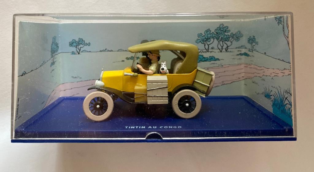 Tin Tin ( Kuifje) in  Congo miniatuur, Verzamelen, Ophalen of Verzenden, Nieuw