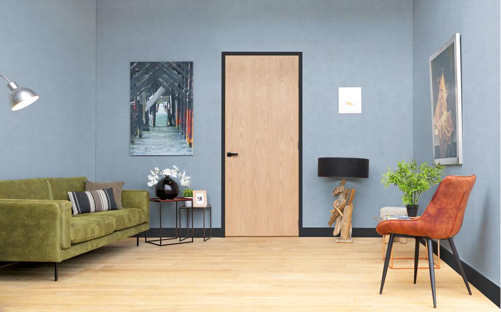 Binnendeur stomp | Eiken Loftdeur / Barndeur / Schuifdeur