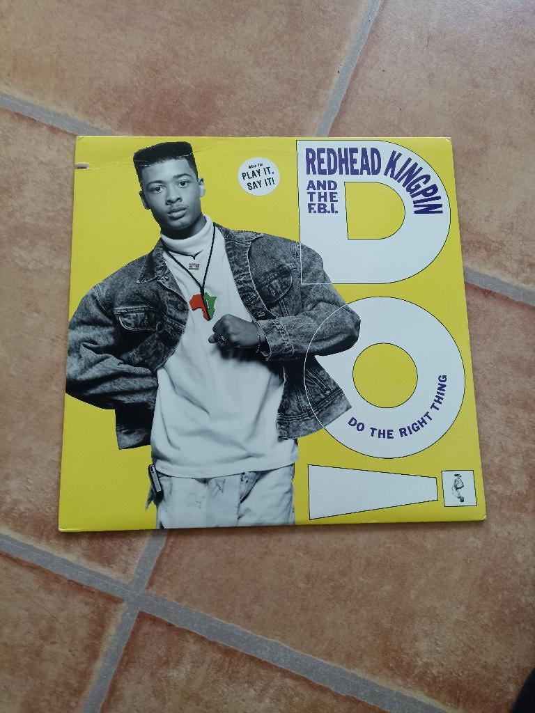 12'' Redhead Kingpin and the FBI - Do the right thing, Ophalen of Verzenden, Gebruikt, 12 inch