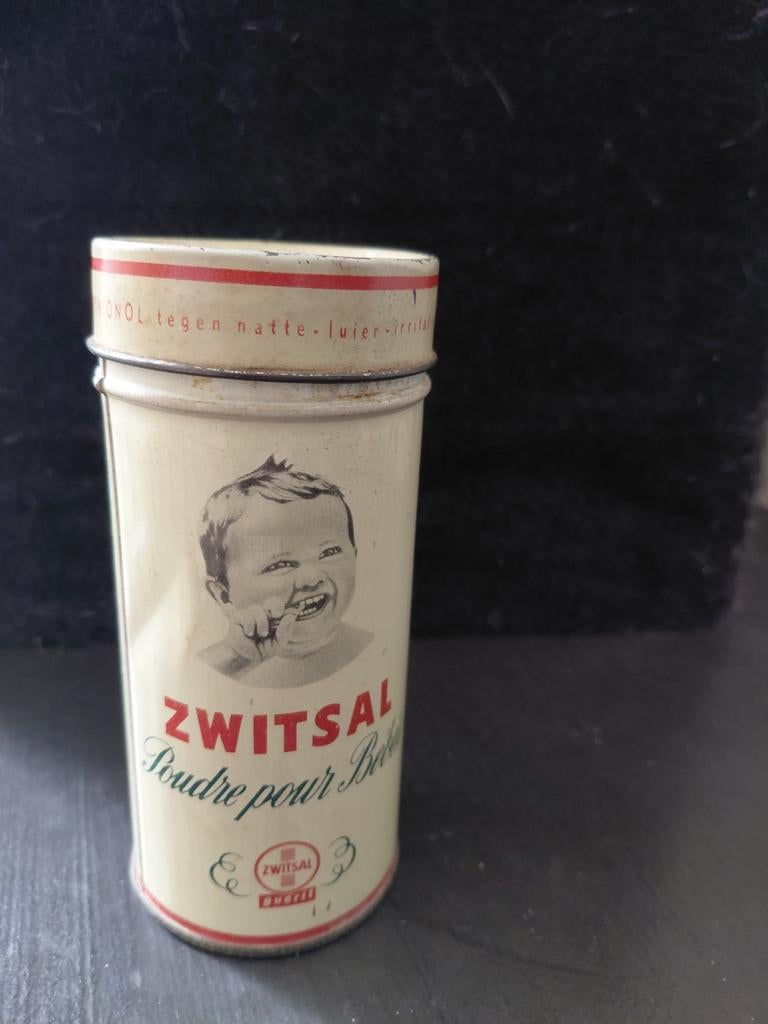 Oude Zwitsal poederbus, Verzamelen, Merken en Reclamevoorwerpen, Ophalen of Verzenden, Gebruikt, Gebruiksvoorwerp