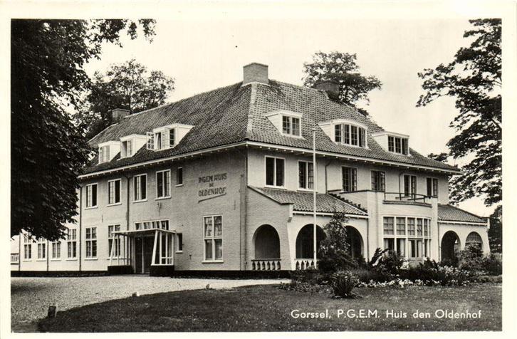 Gorssel, P.G.E.M. Huis den Oldenhof - 1960 gelopen, Verzamelen, Ansichtkaarten | Nederland, Gelopen, Noord-Brabant, Voor 1920