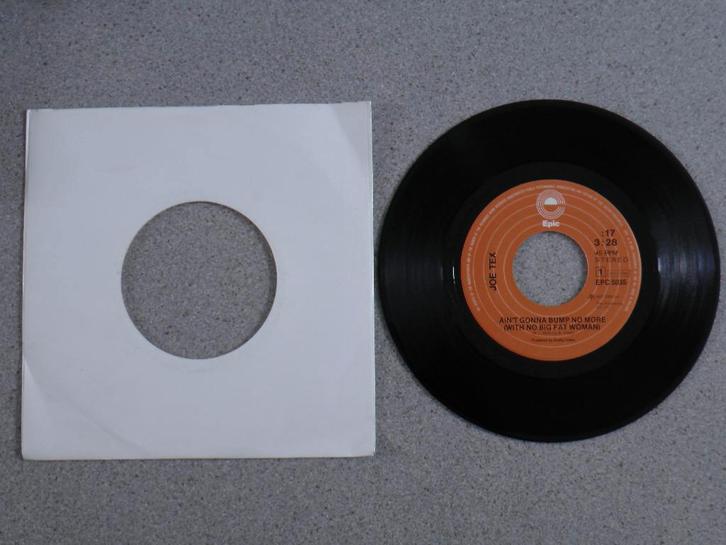 Joe Tex - Ain't gonna bump no more VINYL SINGLE, Cd's en Dvd's, Vinyl Singles, Gebruikt, Single, Pop, 7 inch, Ophalen of Verzenden