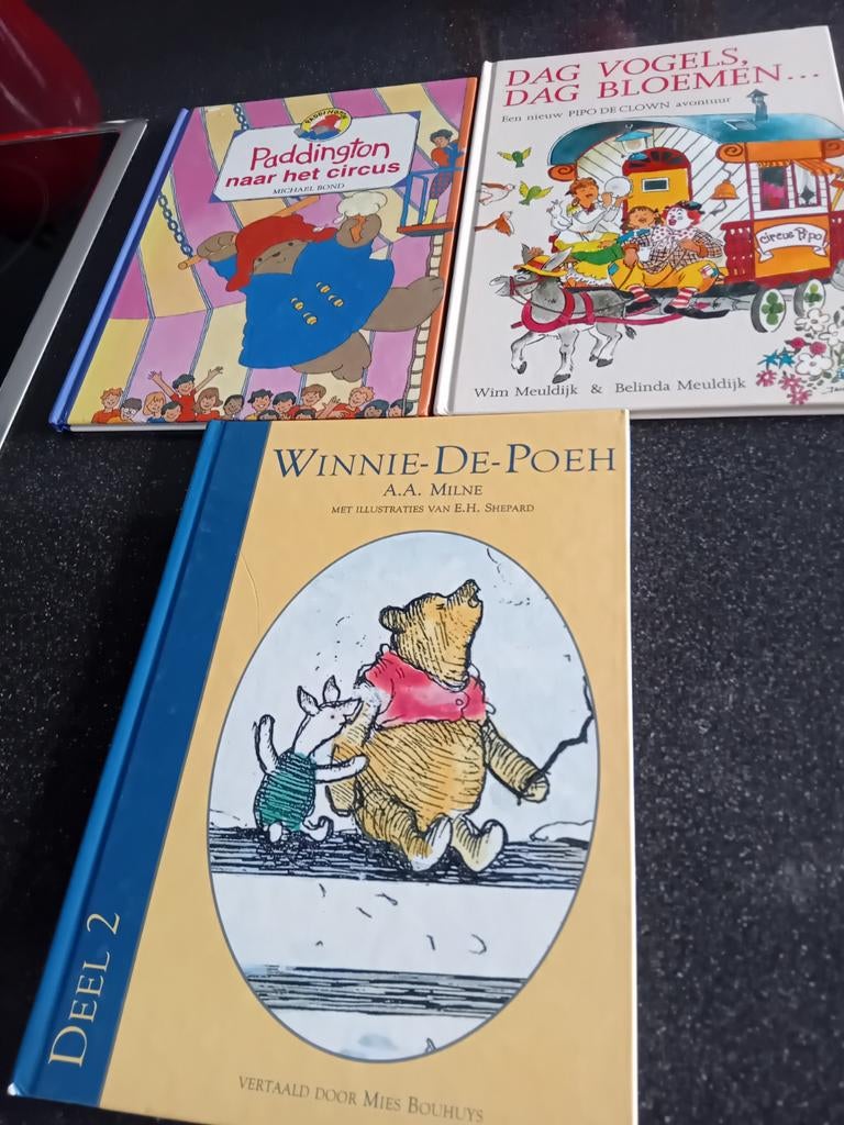 3 nostalgische kinder boeken, Meerdere stripboeken, Ophalen of Verzenden