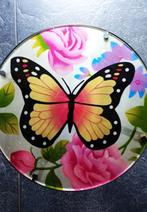 tafeltje vlinder en smeedijzeren frame nieuw, Minder dan 55 cm, Rond, Nieuw, Ophalen