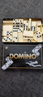 LUXE DOMINO SPEL GROTE STEVIGE STENEN, Ophalen of Verzenden, Zo goed als nieuw