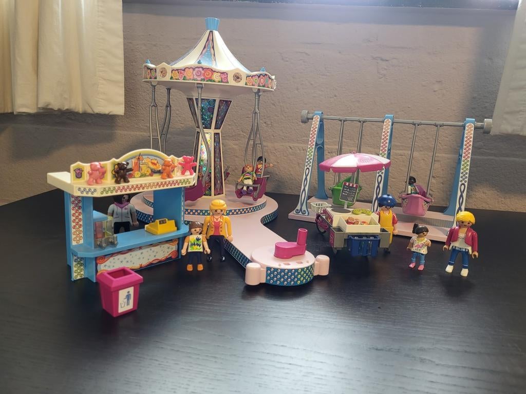 Playmobiel pretpark/kermis, Ophalen