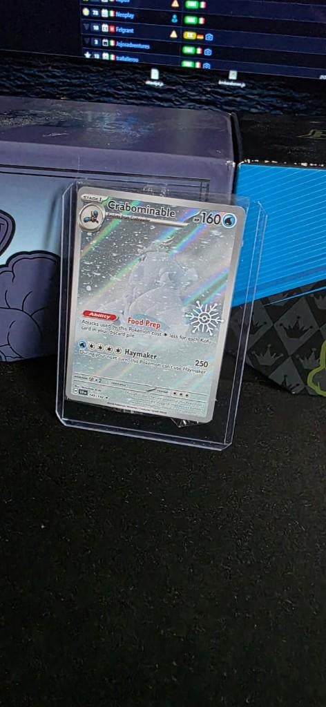 Crabominable (SCR 149), Ophalen of Verzenden, Nieuw, Losse kaart, Foil