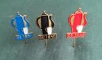 Set speldjes De Jong - Koffiepotjes, Ophalen of Verzenden, Gebruikt, Overige onderwerpen, Speldje of Pin