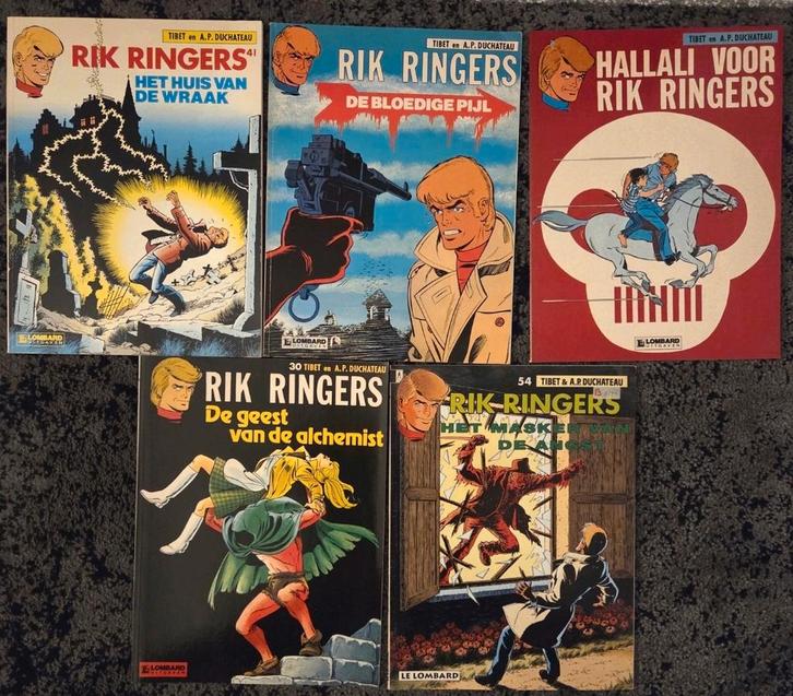 Rik Ringers stripboeken - 5 delen, Boeken, Stripboeken, Gelezen, Meerdere stripboeken, Ophalen of Verzenden