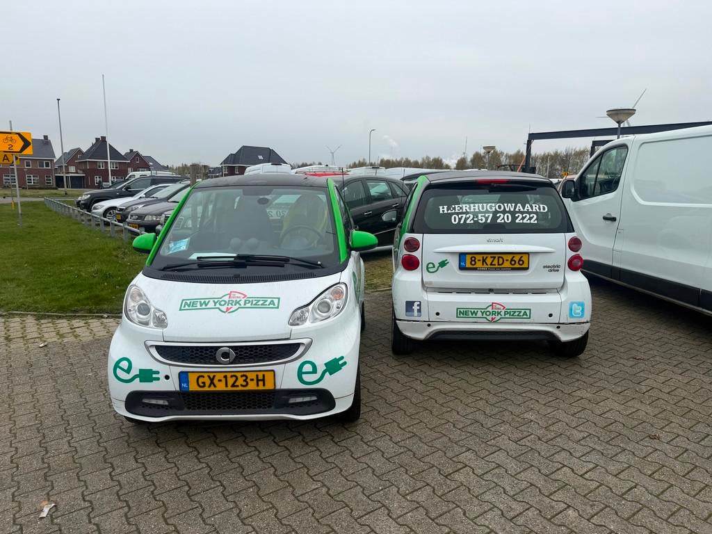 Smart Fortwo coupé Electric drive BRABUS 18 kWh automaat 20, Auto's, Smart, Automaat, Gebruikt, Zwart, 48 pk