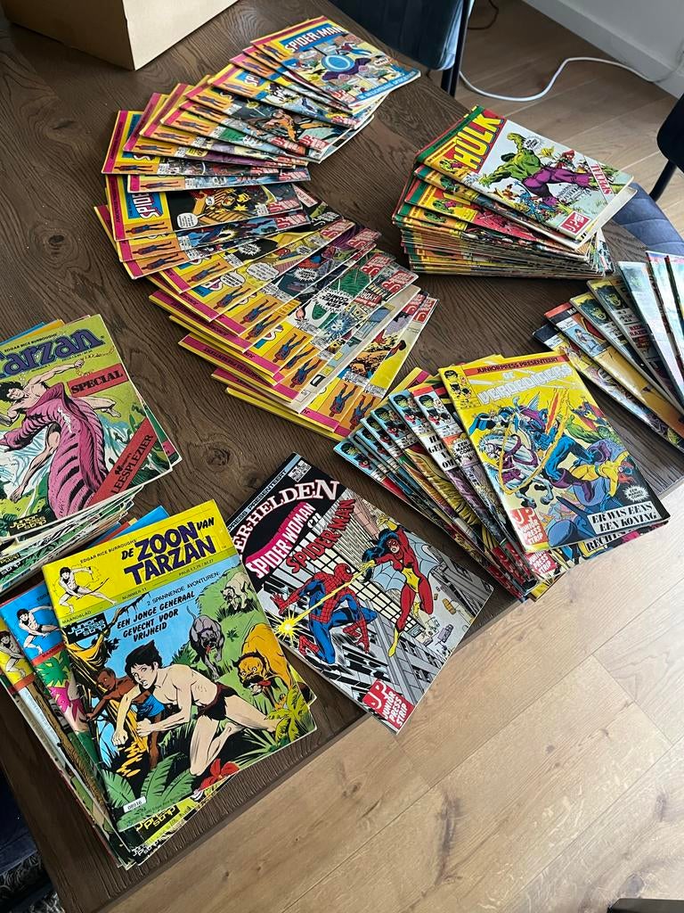 Grote verzameling 47 x Marvel Juniorpress Comics 1979-1981, Boeken, Strips | Comics, Europa, Ophalen of Verzenden, Zo goed als nieuw
