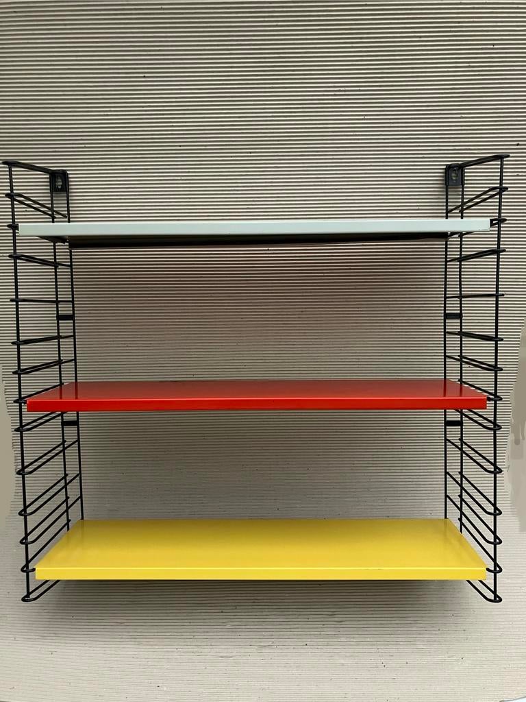 Vintage Tomado wandrekje, legplanken 65cm, Ophalen, Gebruikt