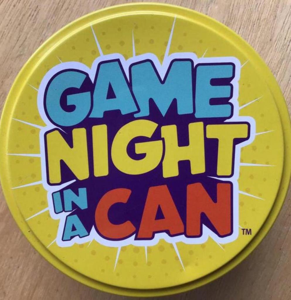 Game Night In A Can - vanaf 8 jaar - ZGAN, Hobby en Vrije tijd, Gezelschapsspellen | Overige, Vijf spelers of meer, Ophalen of Verzenden