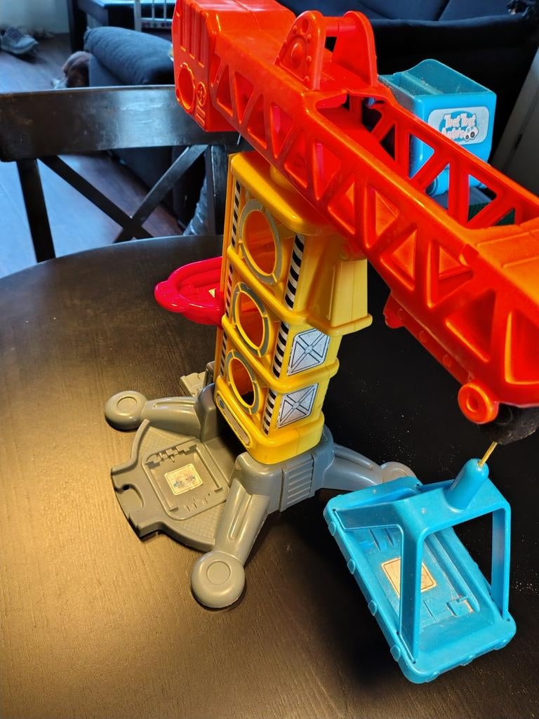 VTech Toet Toet Kraan - Interactief Speelgoed, Ophalen, Gebruikt, Bouwen, Met licht