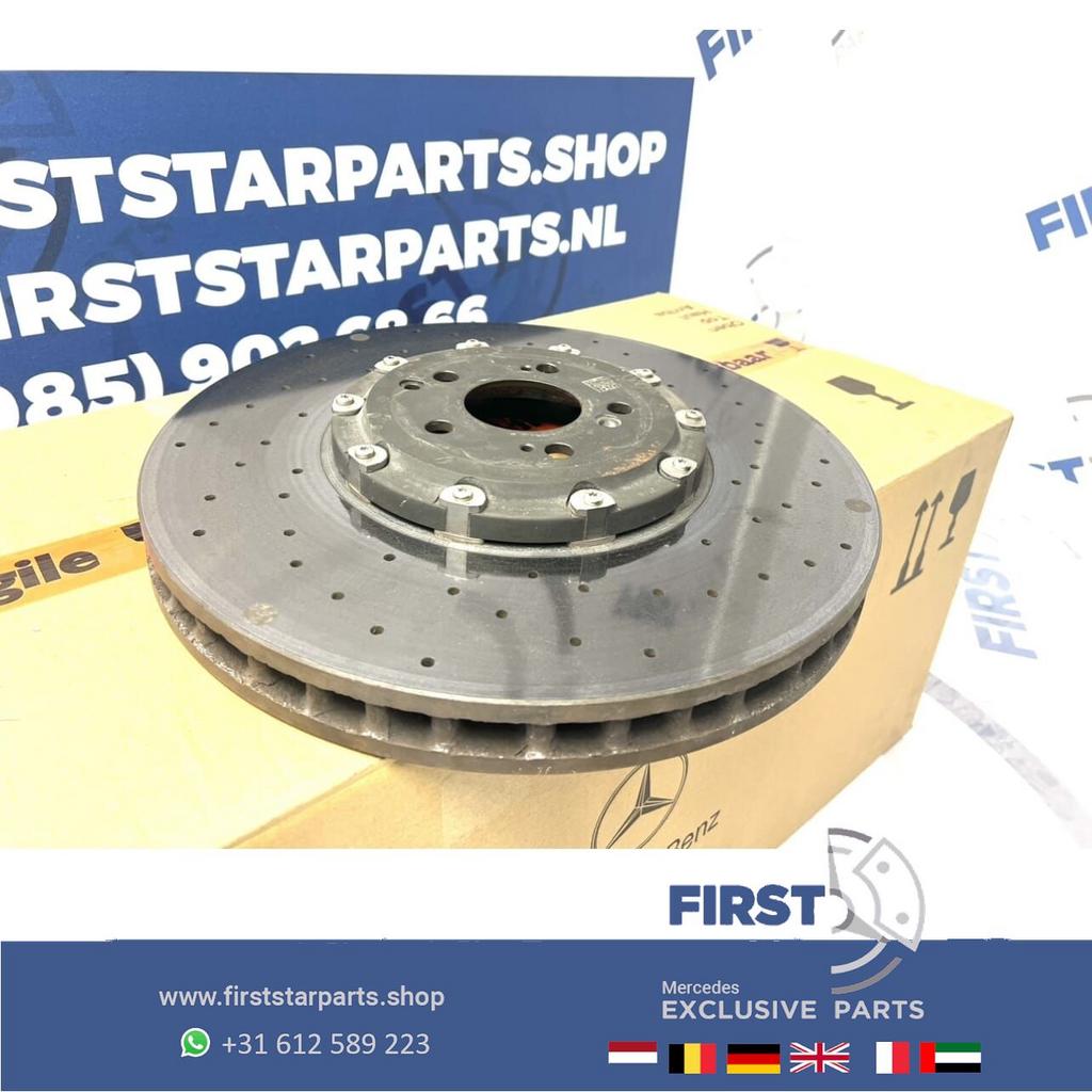 CARBON CERAMIC REM SCHIJF A2314211512 CARBON REMSCHIJF KERAM, Auto-onderdelen, Gebruikt, -, Ophalen of Verzenden, -