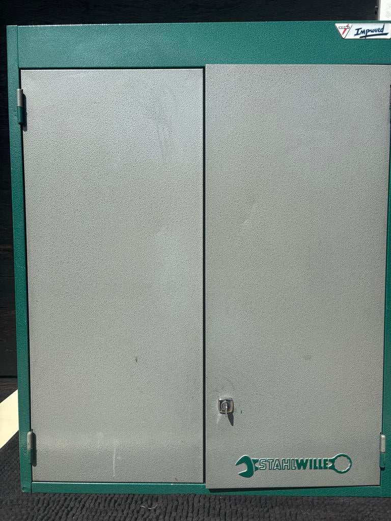 Vintage Stahlwille gereedschapskast - 1e originele lak, Ophalen of Verzenden