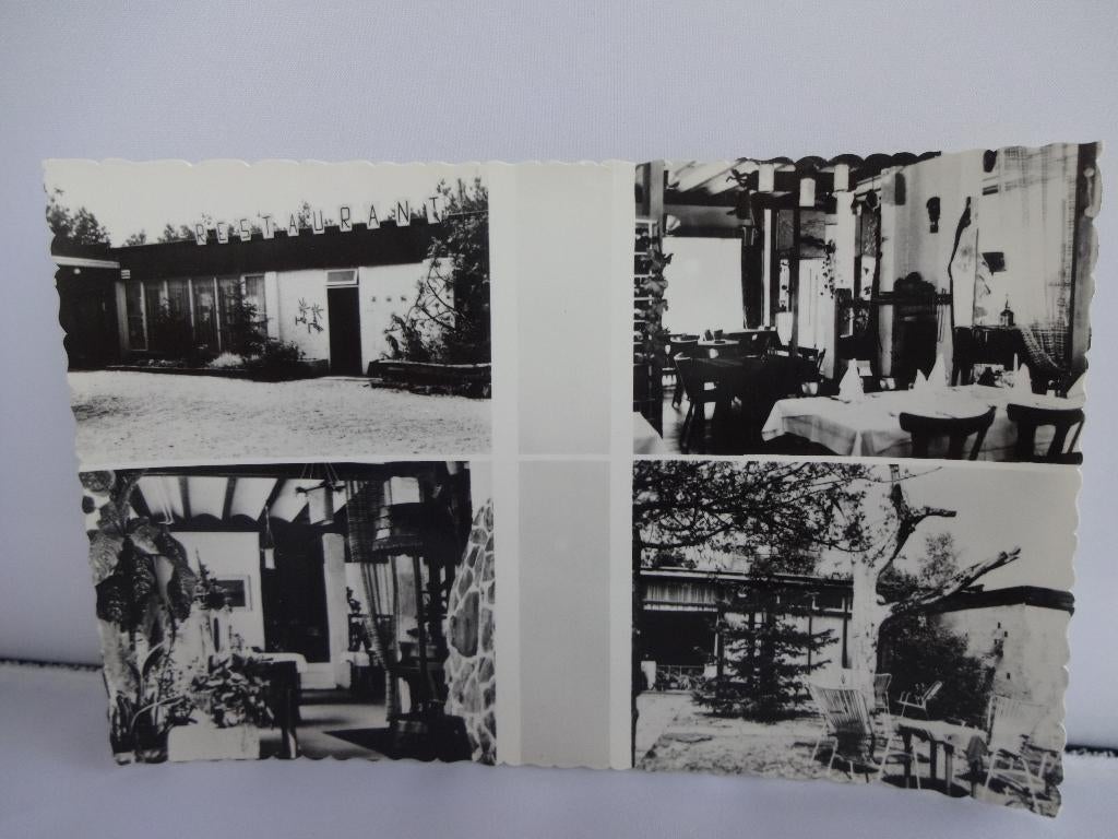 Ansichtkaart Schinveld Limburg ( Restaurant de Landgraaf ), Ophalen of Verzenden, 1960 tot 1980, Ongelopen, Limburg