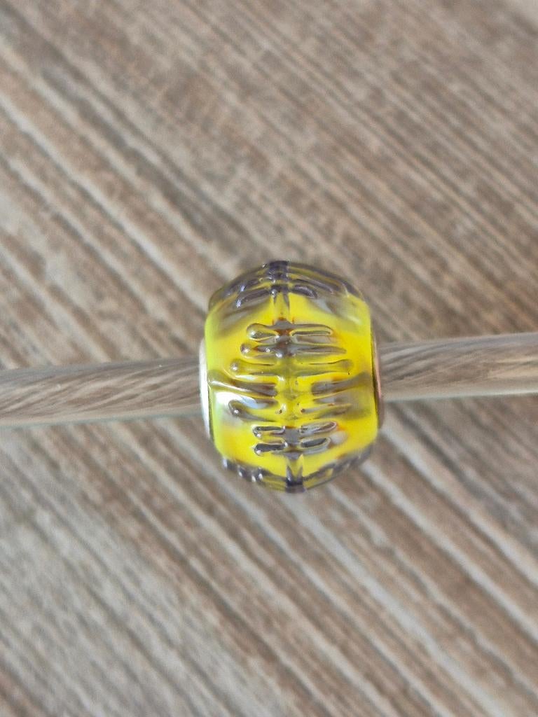 Trollbeads Barrel Uniek Event Bead CC, Sieraden, Tassen en Uiterlijk, Bedels, Glas of Kristal, Nieuw, Ophalen of Verzenden, Trollbeads