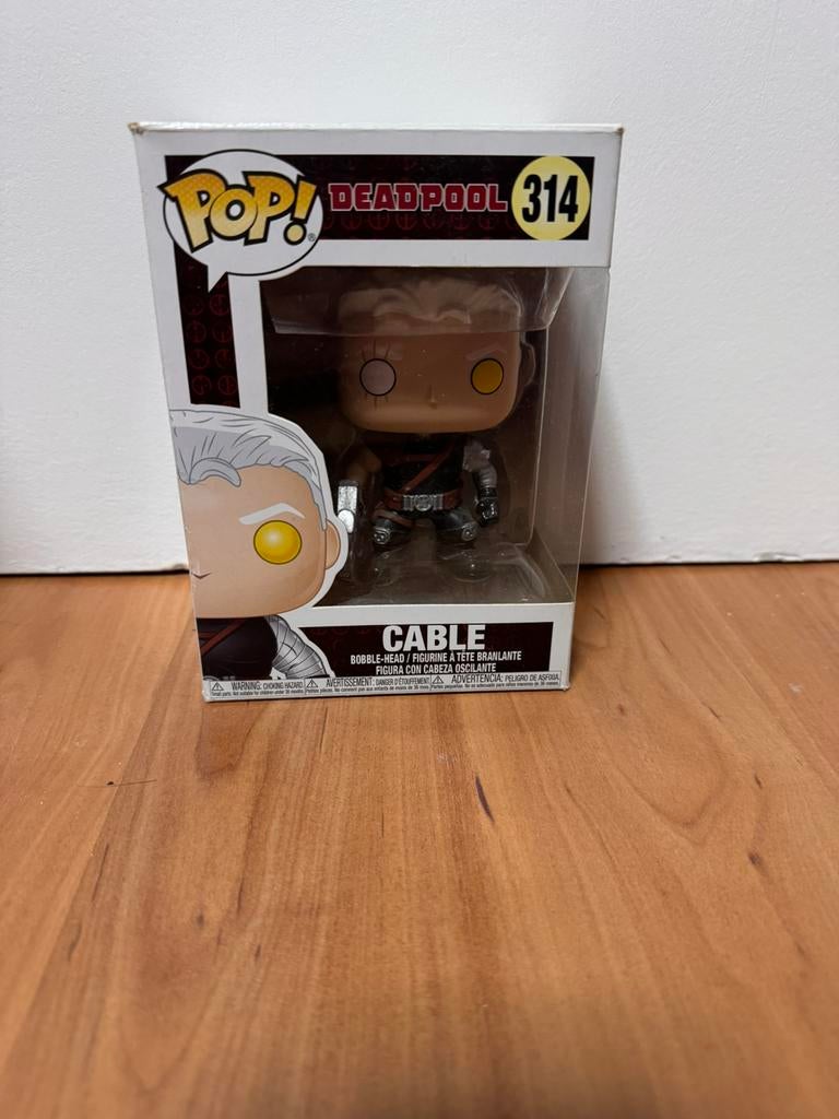 Funko deadpool cable, Verzamelen, Ophalen, Gebruikt