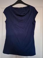 Manguun Donkerblauw Topje Maat 42 - Zo Goed Als Nieuw, Kleding | Dames, Blauw, Maat 42/44 (L), Ophalen of Verzenden, Zo goed als nieuw
