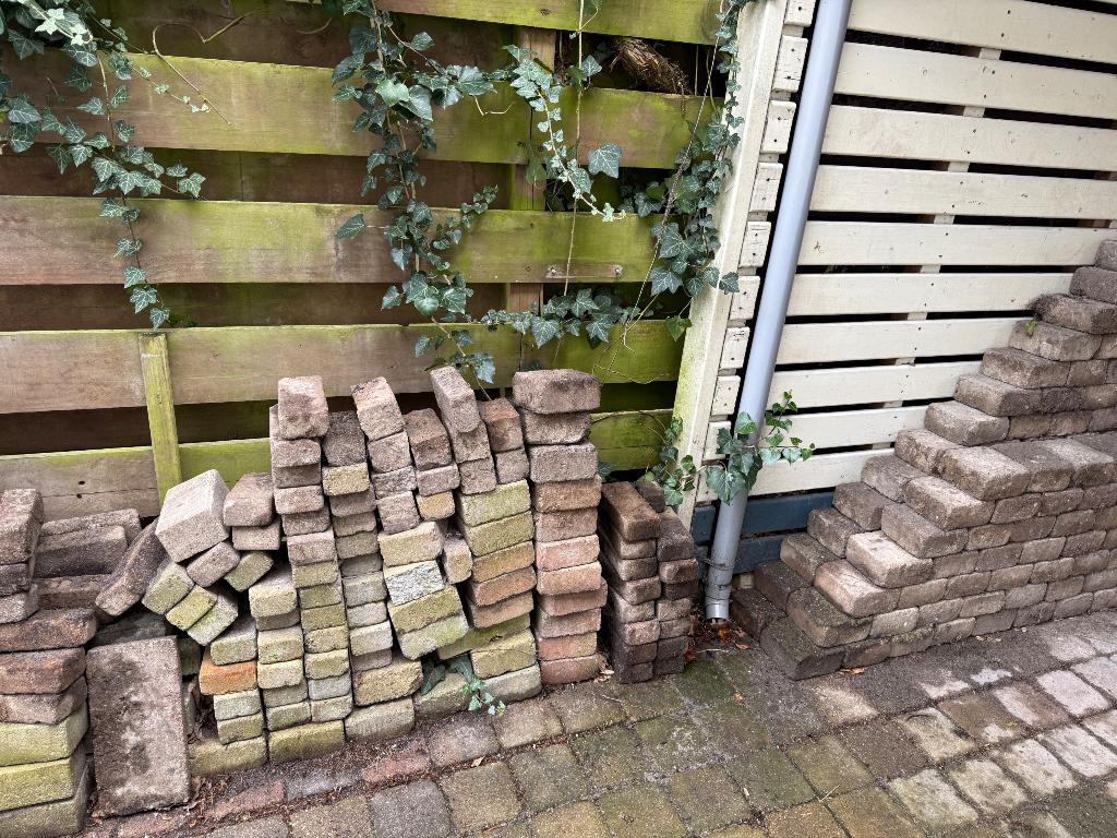 Tuintegels, Tuin en Terras, Tegels en Klinkers, Ophalen, Gebruikt, Minder dan 5 m², Beton