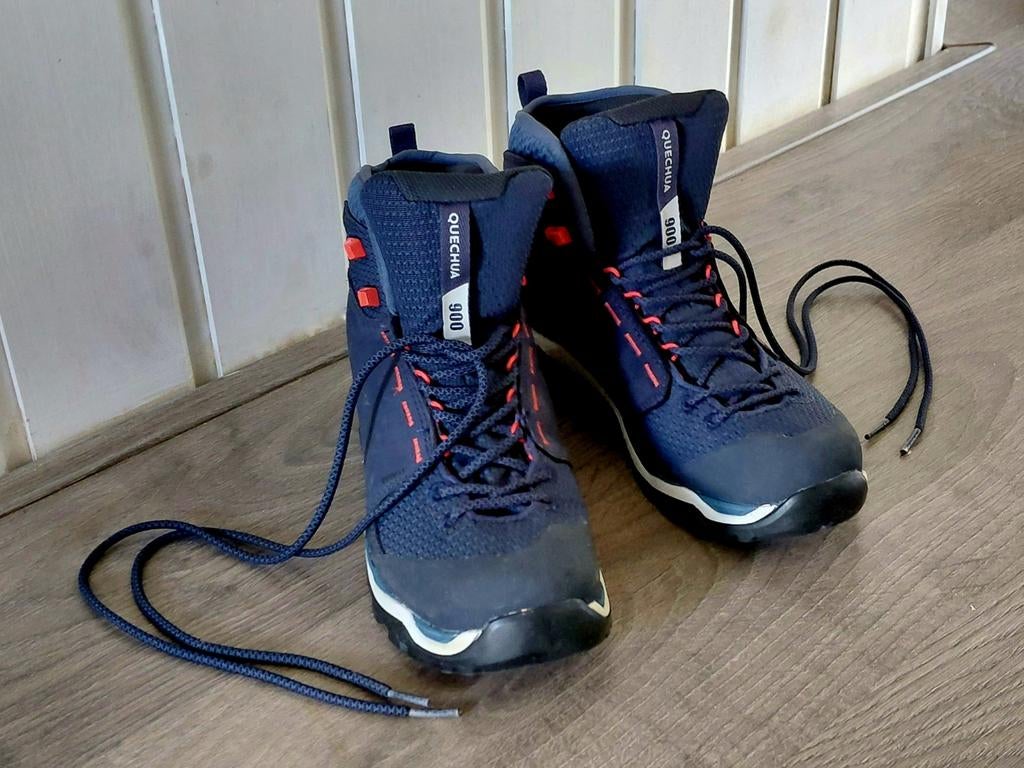 Quechua MH900 dames wandelschoenen blauw 37/38, Ophalen of Verzenden, Zo goed als nieuw, Schoenen