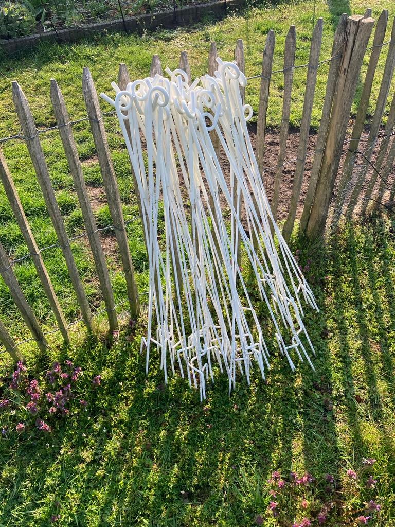 50 afzetpalen zo goed als nieuw, Tuin en Terras, Ophalen, Zo goed als nieuw, Kunststof, Overige typen