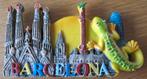 koelkast magneet van Barcelona met de Sagrada familia, Ophalen of Verzenden, Zo goed als nieuw