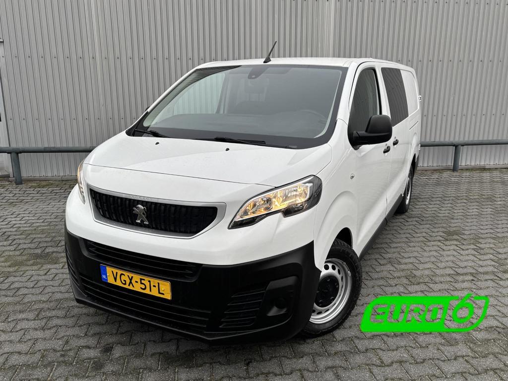 Peugeot Expert 2.0 BlueHDI Lang DC*A/C*CRUISE*NAVI*HAAK*2XSH, Auto's, Voorwielaandrijving, Stof, Gebruikt, 2500 kg
