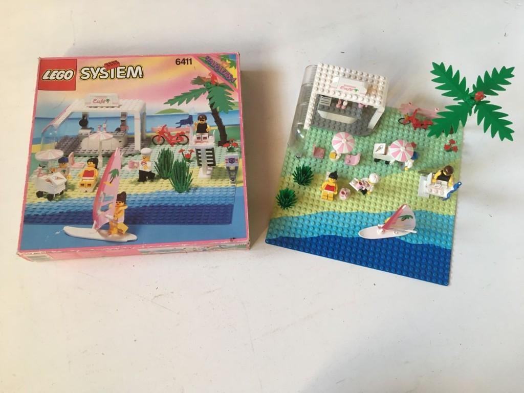 Lego Paradisa - Sand Dollar Cafe - 6411, Kinderen en Baby's, Speelgoed | Duplo en Lego, Ophalen of Verzenden, Gebruikt, Complete set